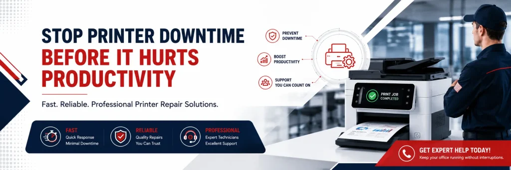Stop printing downtime