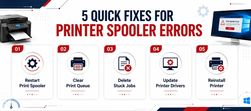 How to Fix Printer Spooler Errors