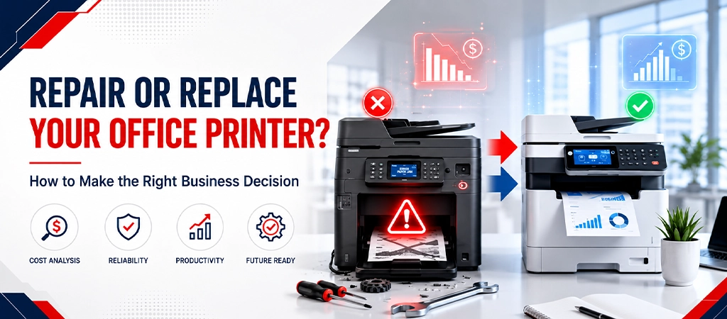 repair vs replace office printer