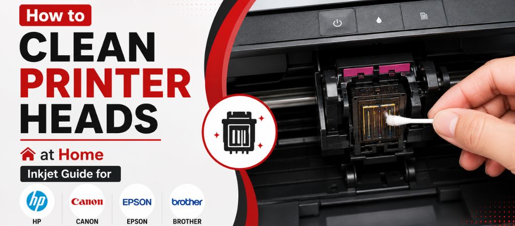 How to Clean Printer Heads at Home (Inkjet Guide for HP, Canon, Epson, and Brother) How to Clean Printer Heads at Home (Inkjet Guide for HP, Canon, Epson, and Brother)