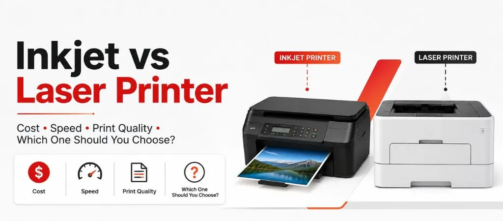 Inkjet vs Laser Printer: Which One Should You Buy?