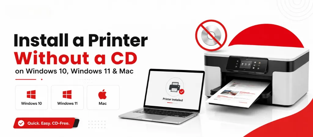 How to Install a Printer Without a CD on Windows 10, Windows 11 & Mac How to Install a Printer Without a CD on Windows 10, Windows 11 & Mac