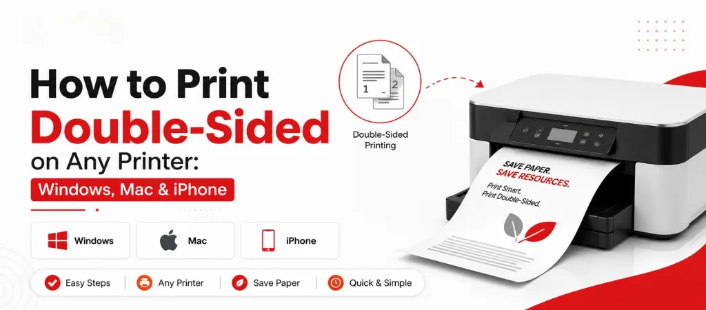 How to Print Double-Sided on Any Printer: Windows, Mac & iPhone