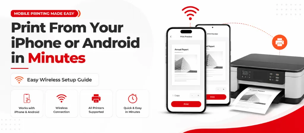 How to Print From Your Phone to Any Printer (iPhone & Android Guide) How to Print From Your Phone to Any Printer (iPhone & Android Guide)