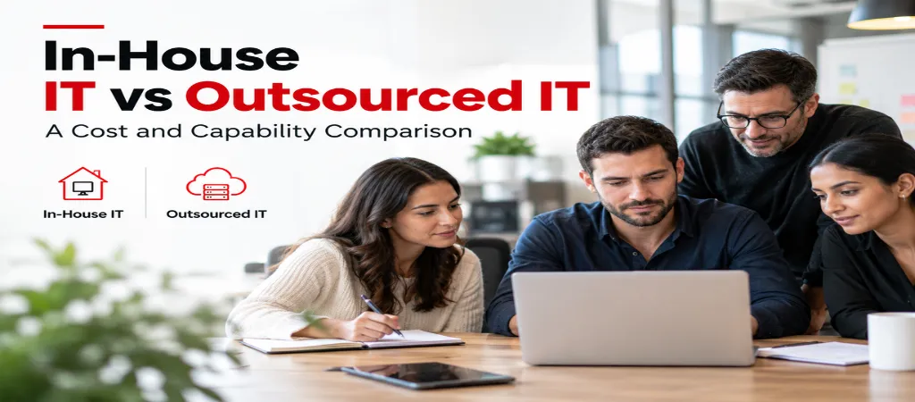 In-House IT vs Outsourced IT: A Cost and Capability Comparison In-House IT vs Outsourced IT: A Cost and Capability Comparison