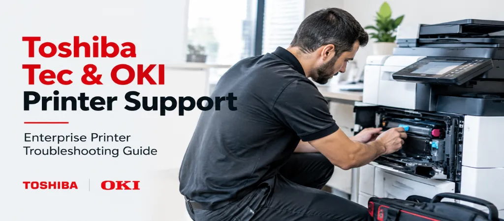 Toshiba Tec & OKI Printer Support: Enterprise Printer Troubleshooting Guide Toshiba Tec & OKI Printer Support: Enterprise Printer Troubleshooting Guide