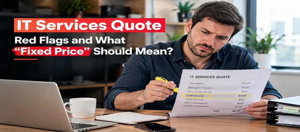 How to Read an IT Services Quote: Red Flags and What “Fixed Price” Should Mean How to Read an IT Services Quote: Red Flags and What “Fixed Price” Should Mean
