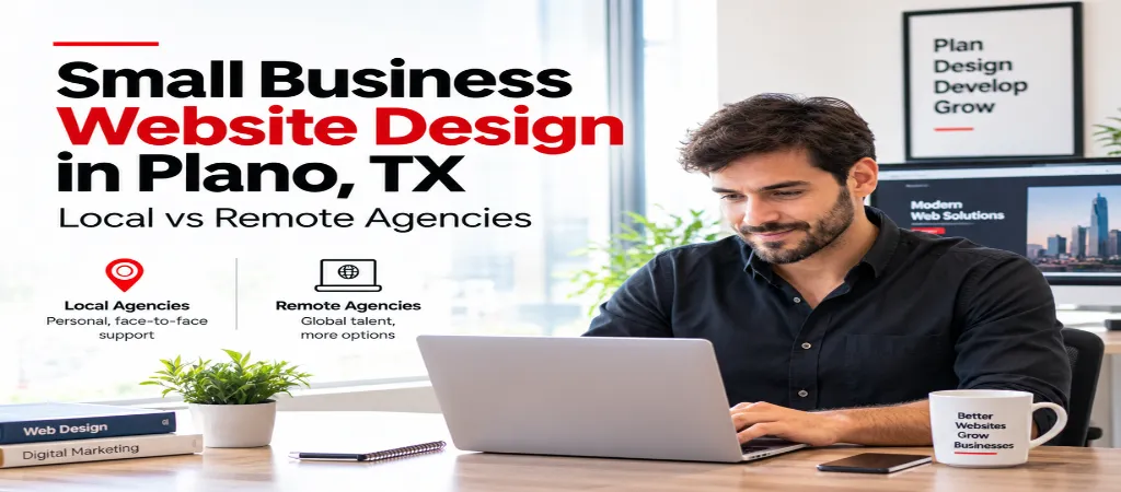 Small Business Website Design in Plano, TX: Local vs Remote Agencies Small Business Website Design in Plano, TX: Local vs Remote Agencies