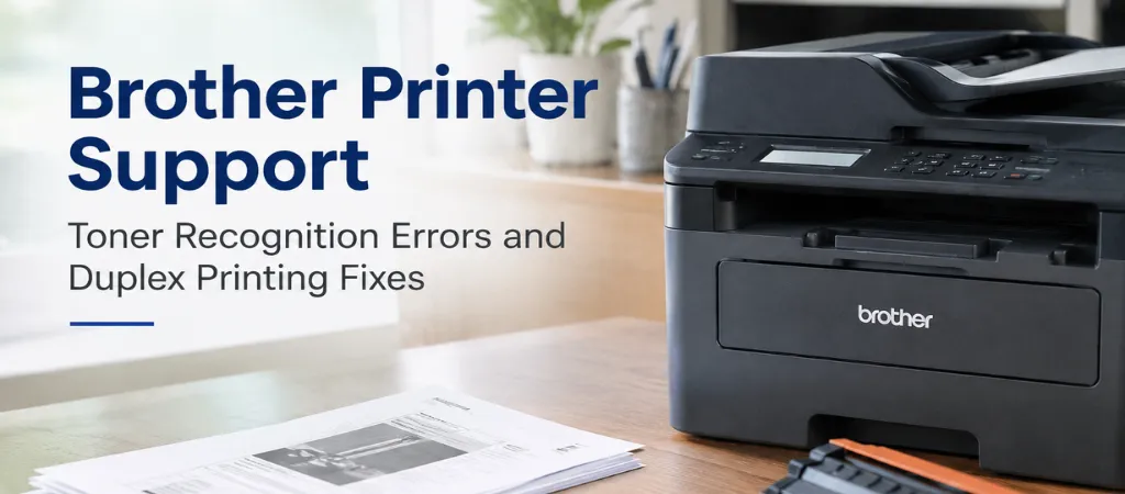 Brother Printer Support: Toner Recognition Errors and Duplex Printing Fixes
