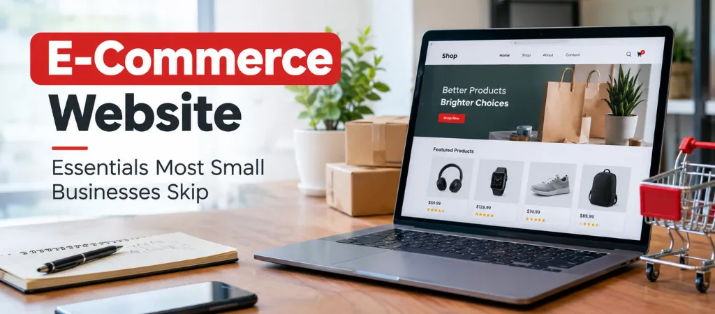 E-Commerce Website Essentials Most Small Businesses Skip