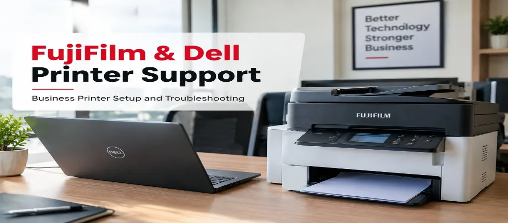FujiFilm & Dell Printer Support: Business Printer Setup and Troubleshooting FujiFilm & Dell Printer Support: Business Printer Setup and Troubleshooting