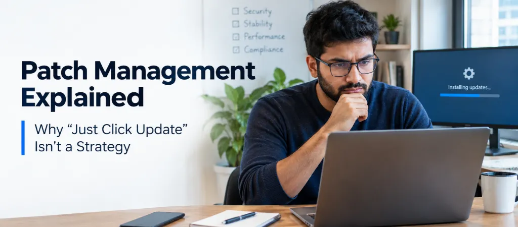 Patch Management for Small Business: Why a Schedule Beats Clicking Update